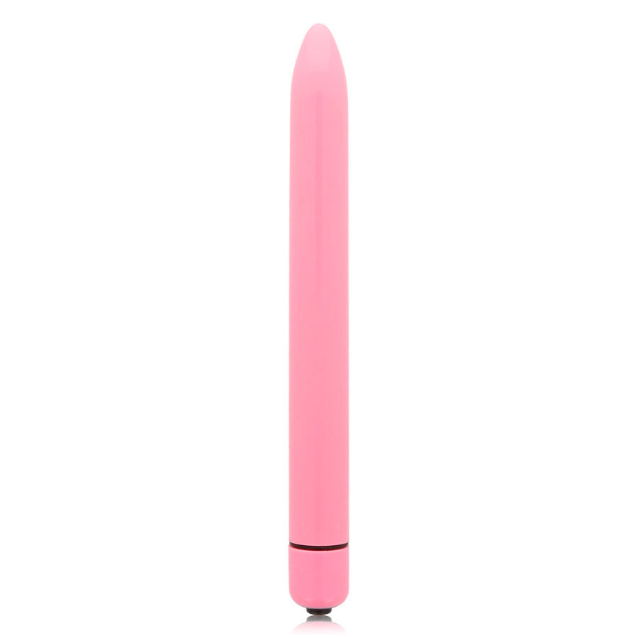 Glossy Slim Vibrator Pink | Niks.fi verkkokauppa