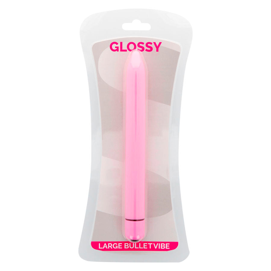 Glossy Slim Vibrator Pink | Niks.fi verkkokauppa