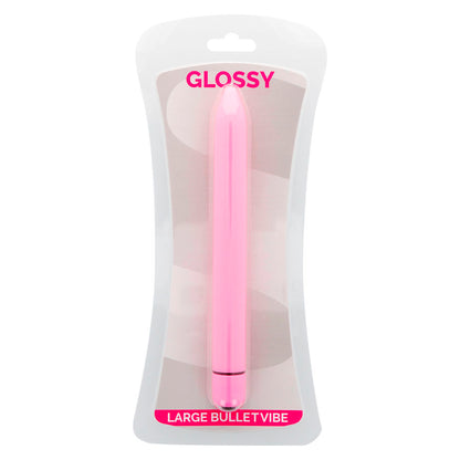 Glossy Slim Vibrator Pink | Niks.fi verkkokauppa