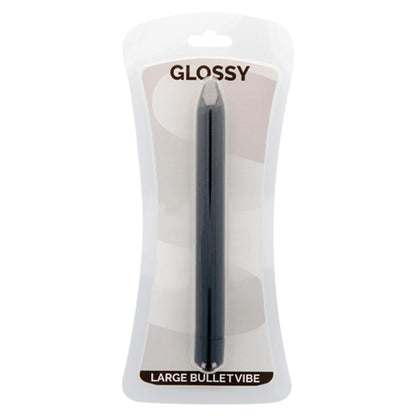 Glossy Slim Vibrator Black | Niks.fi verkkokauppa