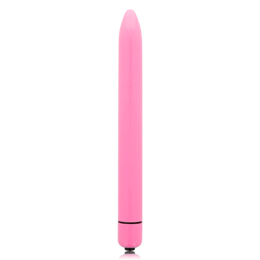 Glossy Slim Vibrator Deep Rose | Niks.fi verkkokauppa
