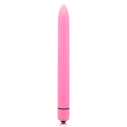 Glossy Slim Vibrator Deep Rose | Niks.fi verkkokauppa