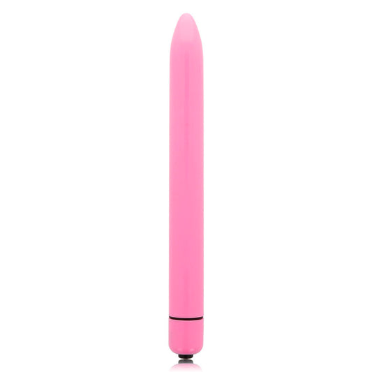 Glossy Slim Vibrator Deep Rose | Niks.fi verkkokauppa