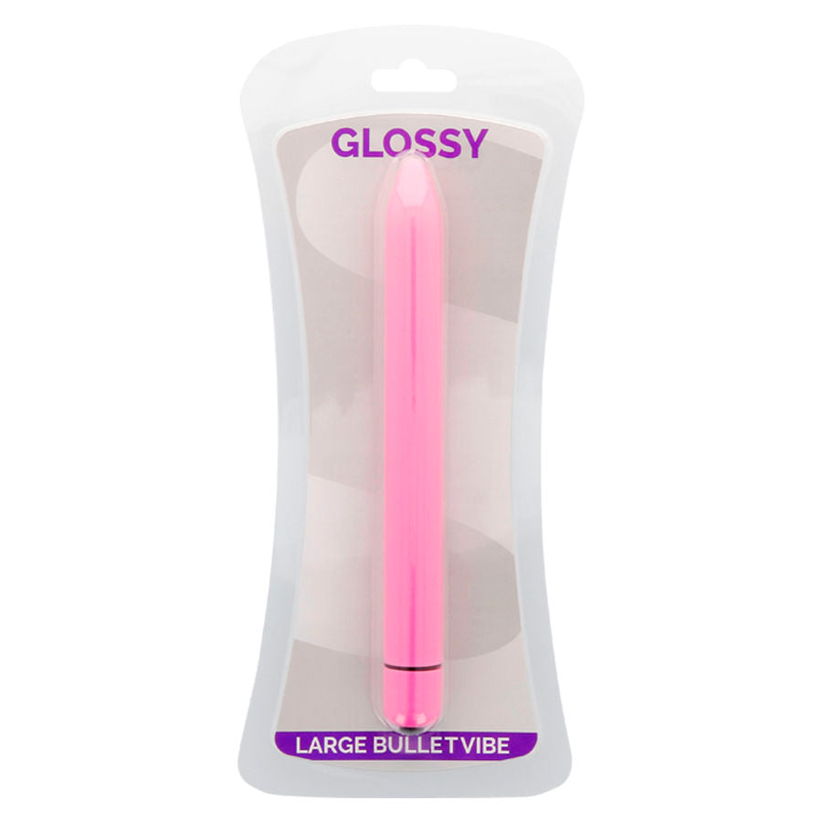 Glossy Slim Vibrator Deep Rose | Niks.fi verkkokauppa