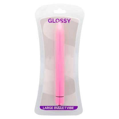 Glossy Slim Vibrator Deep Rose | Niks.fi verkkokauppa