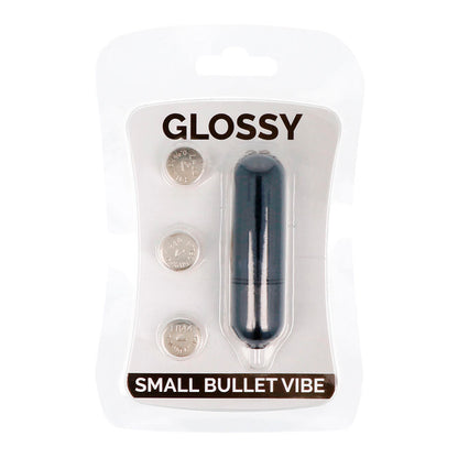 Glossy Small Bullet Vibe Black | Niks.fi verkkokauppa
