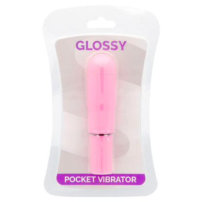 Glossy Pocket Vibrator Deep Rose | Niks.fi verkkokauppa