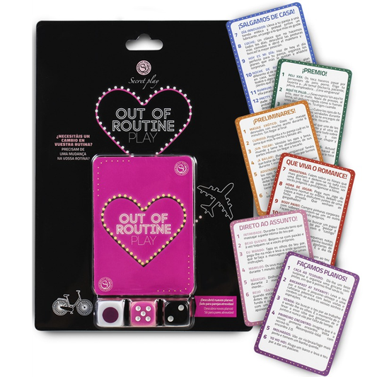 Secretplay Game Change Your Routine Out Of Routine Version (Es/En) | Niks.fi verkkokauppa