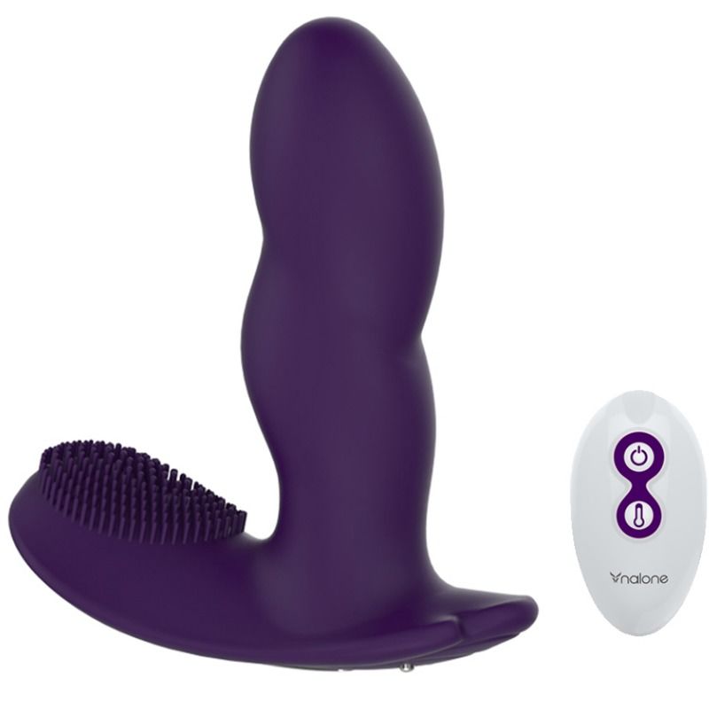 Nalone Loli Remote Control Massager Purple | Niks.fi verkkokauppa