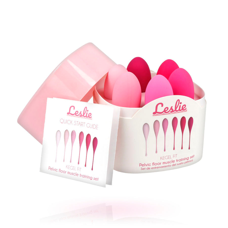 Leslie Kegel Fit Pelvic Muscle Training Set 6 Weights | Niks.fi verkkokauppa