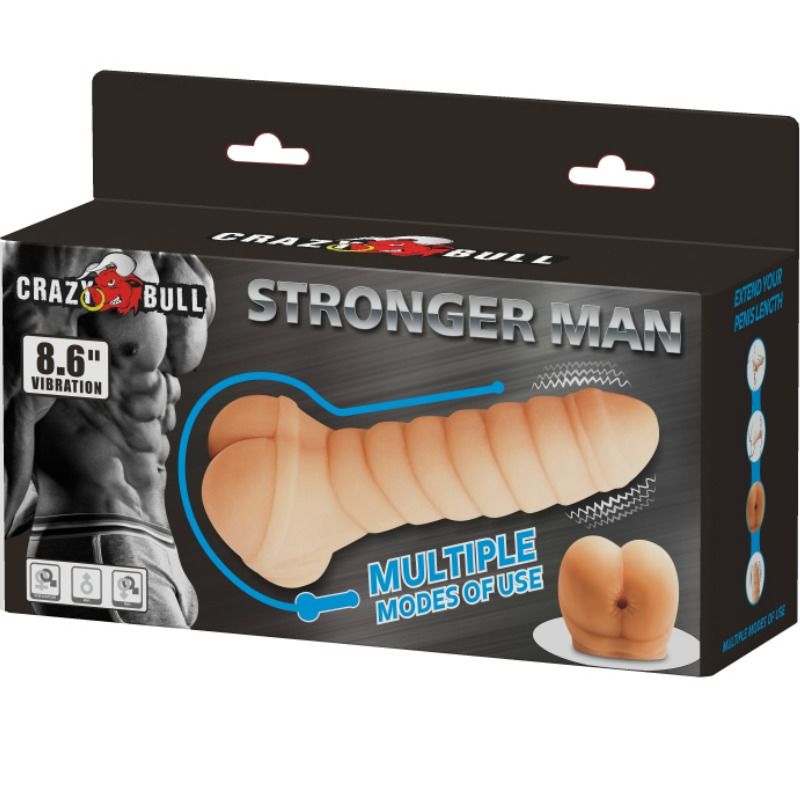 Crazy Bull Multifunctional Penis 21.8 Cm | Niks.fi verkkokauppa