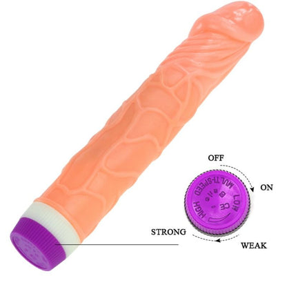 Baile Waves Of Pleasure Realistic Vibrating 22.5 Cm | Niks.fi verkkokauppa