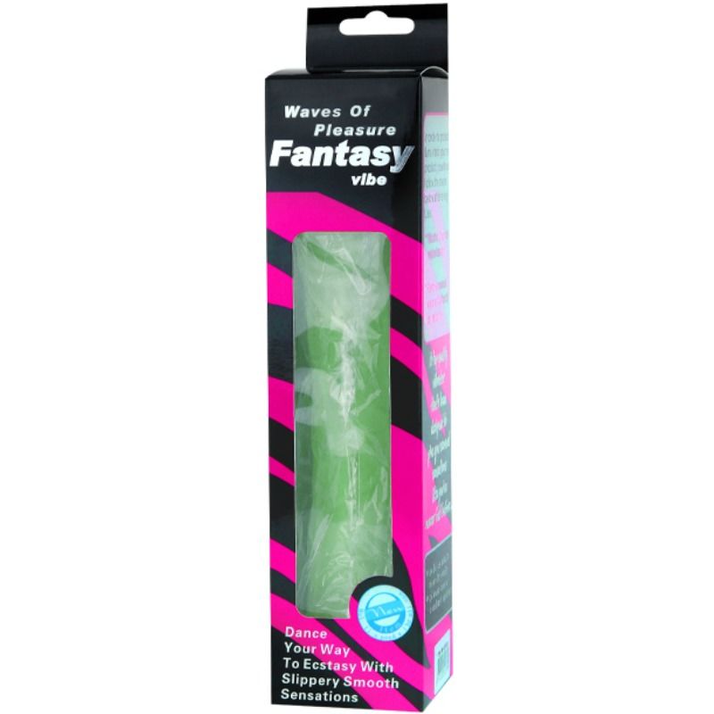 Baile Waves Of Pleasure Vibrator 23 Cm Green | Niks.fi verkkokauppa