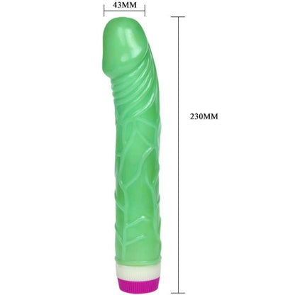 Baile Waves Of Pleasure Vibrator 23 Cm Green | Niks.fi verkkokauppa