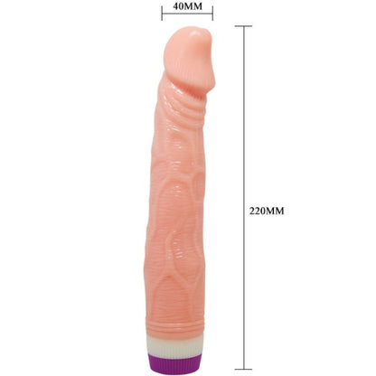 Baile Natural Realistic Vibrator 22 Cm | Niks.fi verkkokauppa