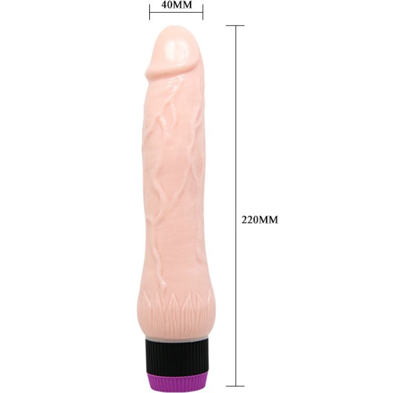 Baile Adour Club Realistic Vibrator Wide Base 22 Cm | Niks.fi verkkokauppa