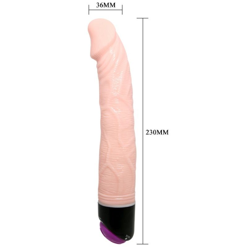 Baile Adour Baile Club Realistic Vibrator 23 Cm Natural | Niks.fi verkkokauppa