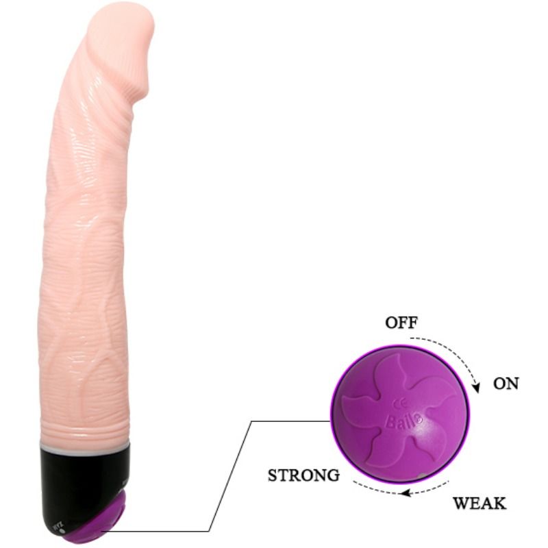 Baile Adour Baile Club Realistic Vibrator 23 Cm Natural | Niks.fi verkkokauppa