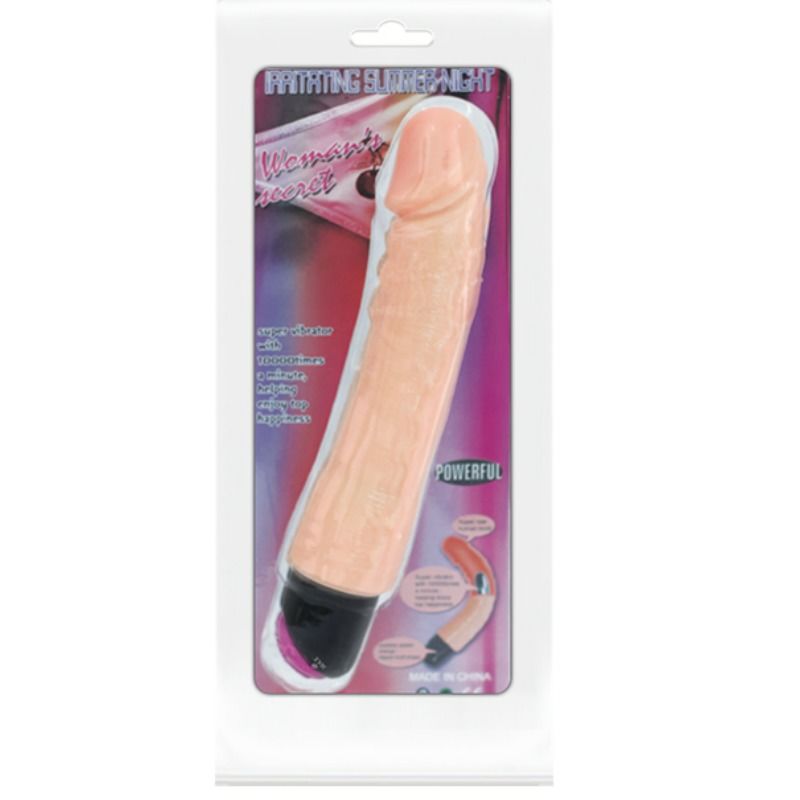 Baile Flexible Realistic Vibrator 25 Cm | Niks.fi verkkokauppa