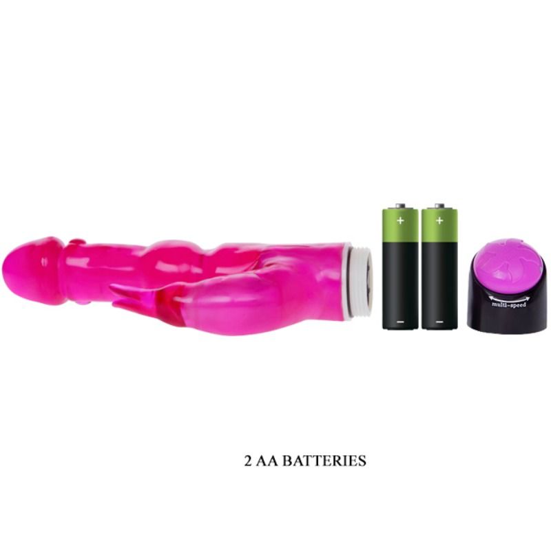 Waves Of Pleasure Fantasy Vibraattori Ja Rabbit 23 cm | Niks.fi verkkokauppa