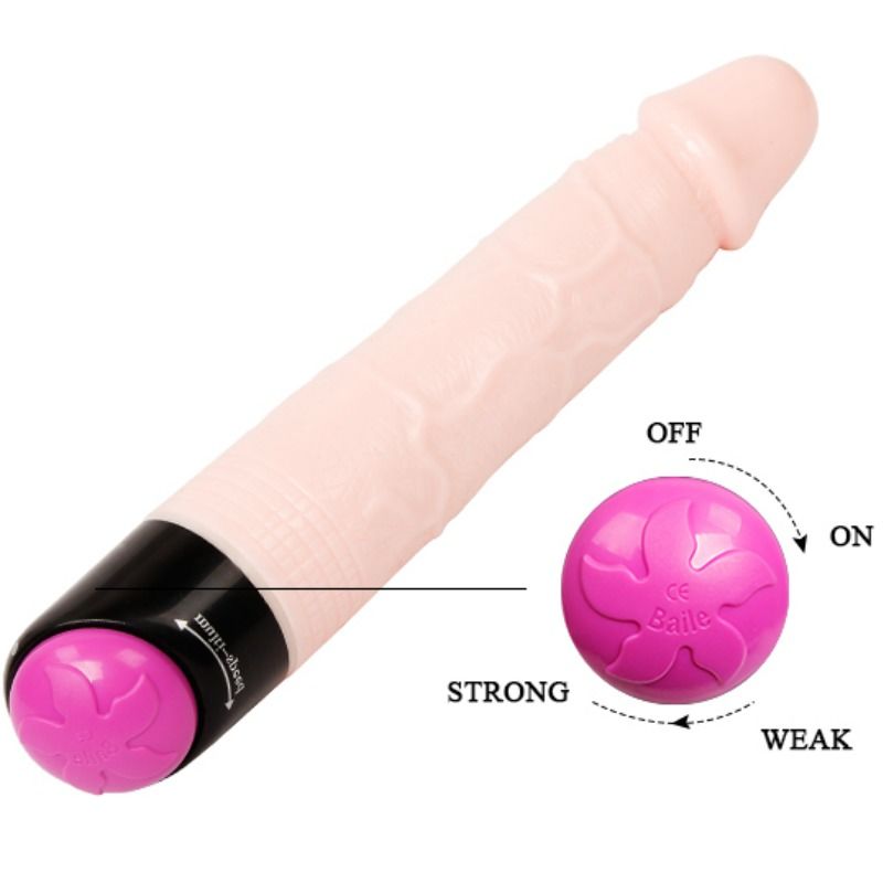 Baile Colorful Sex Vibration And Rotation 24 Cm | Niks.fi verkkokauppa