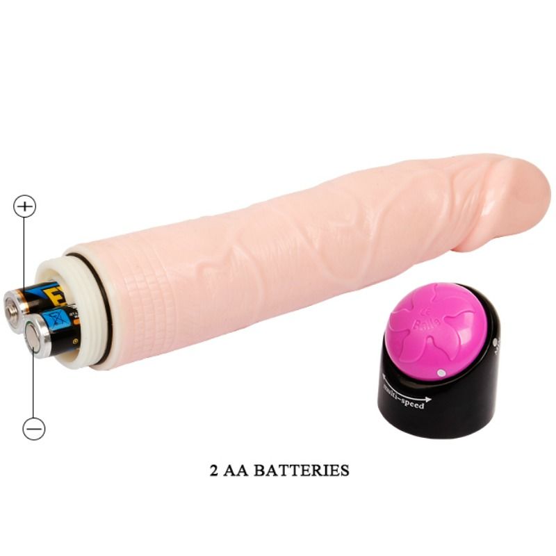 Baile Colorful Sex Vibration And Rotation 24 Cm | Niks.fi verkkokauppa