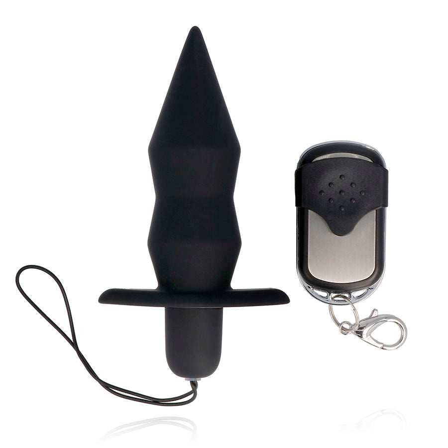 Spirit Anal Plug Remote Control Black | Niks.fi verkkokauppa