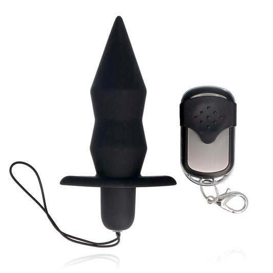 Spirit Anal Plug Remote Control Black | Niks.fi verkkokauppa
