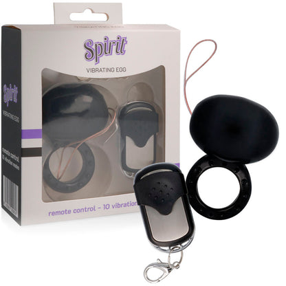 Spirit Vibrating Remote Control Cock Ring Black | Niks.fi verkkokauppa