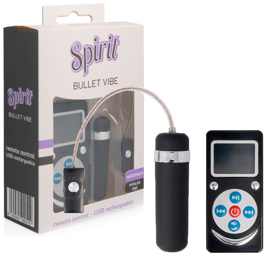 Spirit Bullet Vibe Premium Black | Niks.fi verkkokauppa
