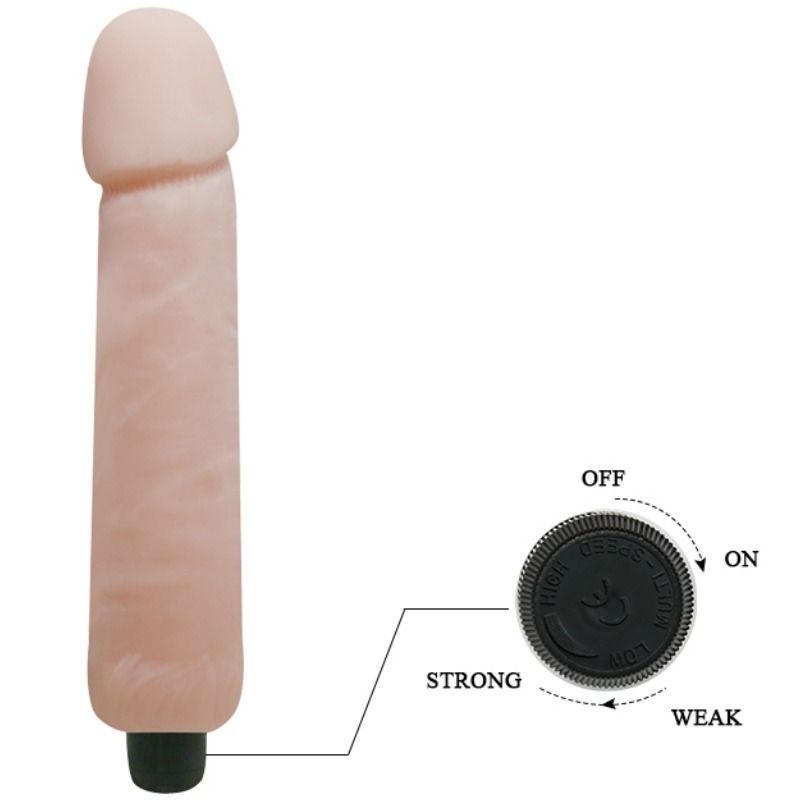 Baile Love Companion Dildo Vibrator 25 Cm | Niks.fi verkkokauppa