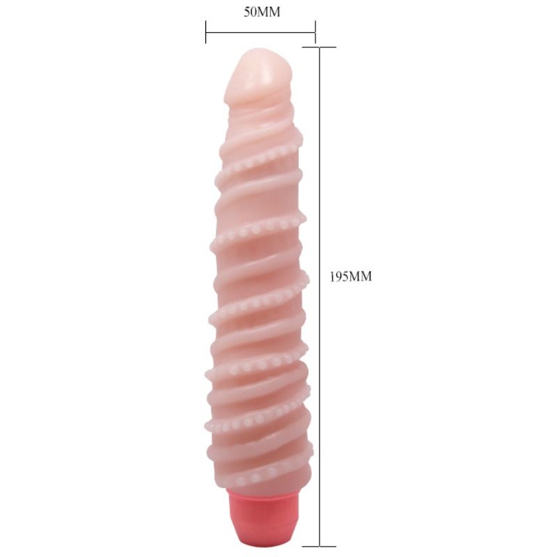 Flexi Vibe Sensual Spiral G-Piste Vibraattori 19.5 cm | Niks.fi verkkokauppa