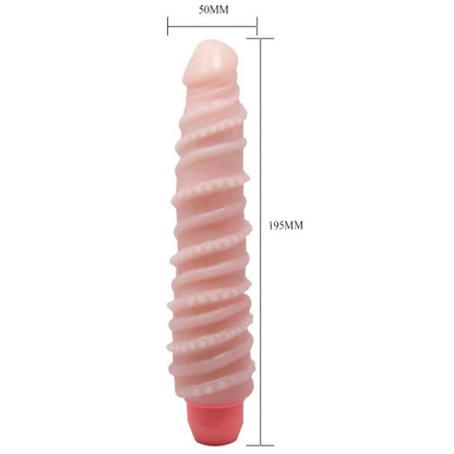 Flexi Vibe Sensual Spiral G-Piste Vibraattori 19.5 cm | Niks.fi verkkokauppa