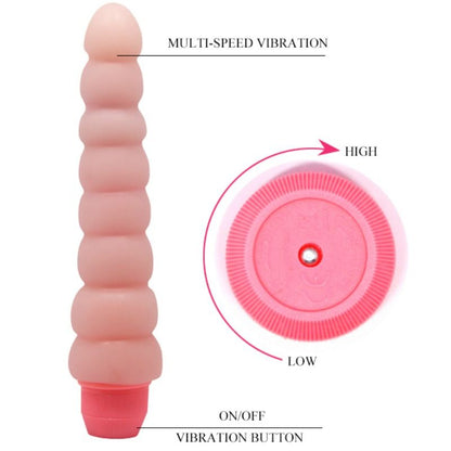 Baile Flexi Vibe Sensual Spine Flexible Vibrator 19 Cm | Niks.fi verkkokauppa
