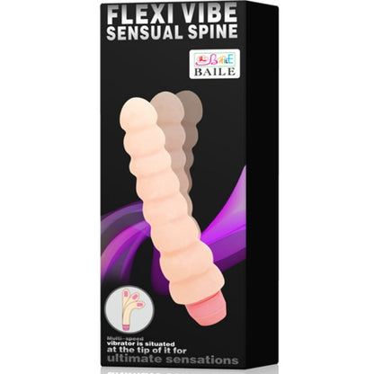 Baile Flexi Vibe Sensual Spine Flexible Vibrator 19 Cm | Niks.fi verkkokauppa
