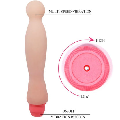 Baile Flexi Vibe Sensual Spine Vibrator 22 Cm | Niks.fi verkkokauppa