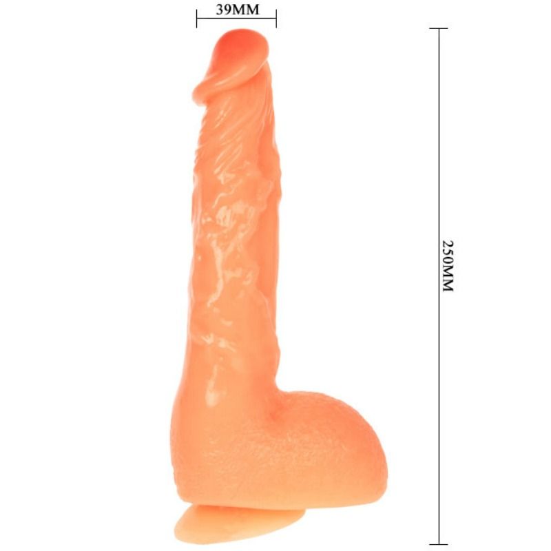 Baile Realistic Dildo With Suction Cup | Niks.fi verkkokauppa
