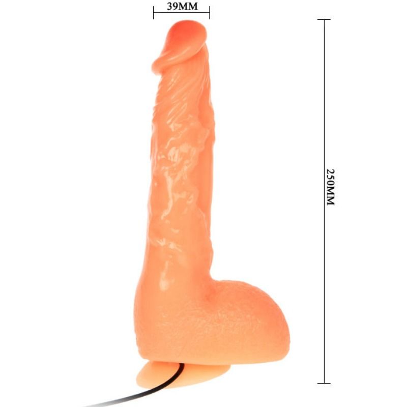 Baile Penis Vibration Dildo With Vibration Realistic Sensation | Niks.fi verkkokauppa
