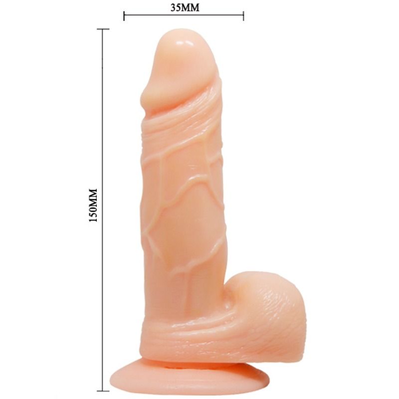 Baile Prime Realistic Dong Natural Realistic Dildo | Niks.fi verkkokauppa