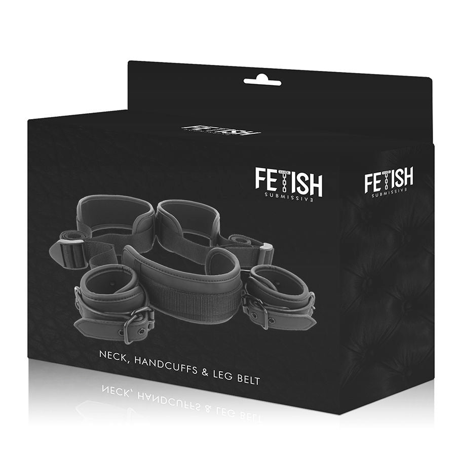 Fetish Submissive Open Legs Position With Noprene Lining Handcuffs | Niks.fi verkkokauppa
