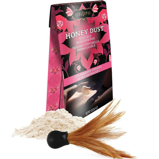 Kamasutra Kissable Strawberry Dreams Powder 28 Gr | Niks.fi verkkokauppa
