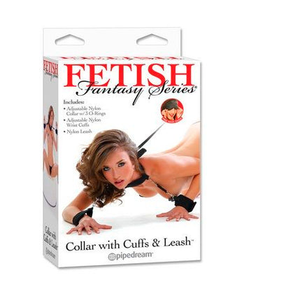 Fetish Fantasy Series Collar With Cuffs & Leash | Niks.fi verkkokauppa