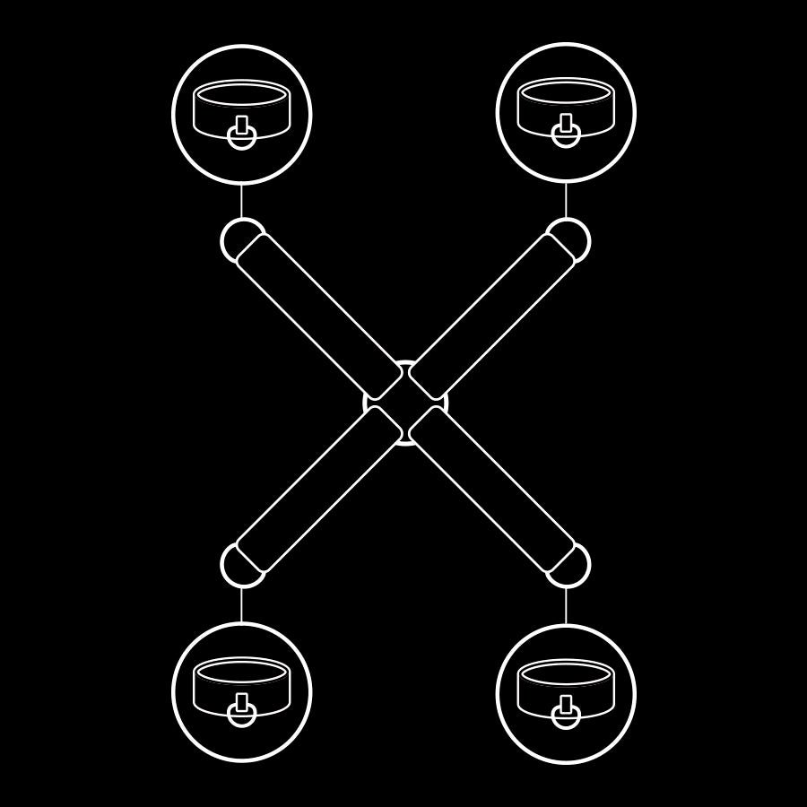 Fetish Submissive Vegan Leather Handcuff Union | Niks.fi verkkokauppa