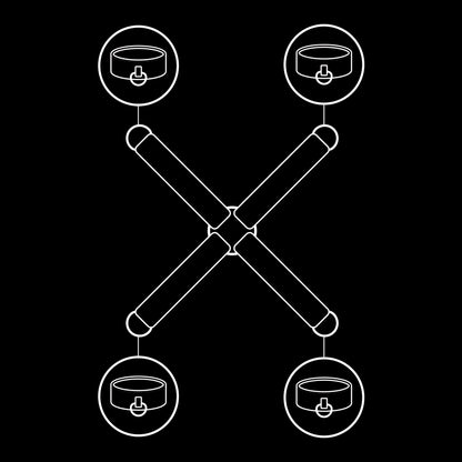 Fetish Submissive Vegan Leather Handcuff Union | Niks.fi verkkokauppa