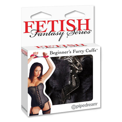 Fetish Fantasy Series Furry Cuffs Black | Niks.fi verkkokauppa