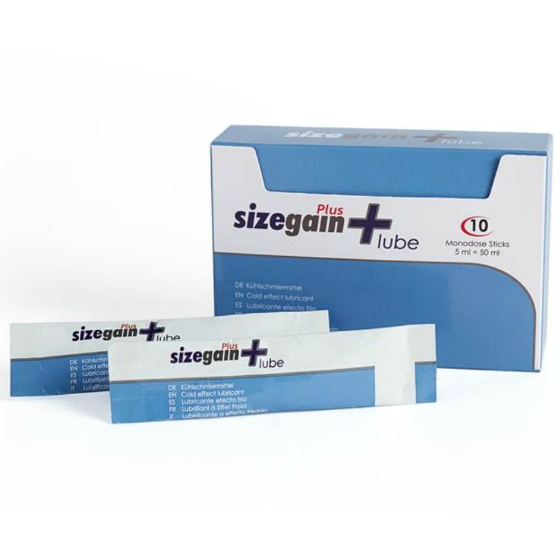 500 Cosmetics Sizegain Plus Lube Cold Effect | Niks.fi verkkokauppa