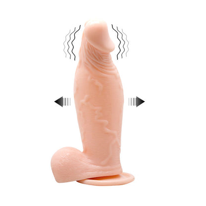 Baile Realistic Vibrating And Inflatable Dildo | Niks.fi verkkokauppa