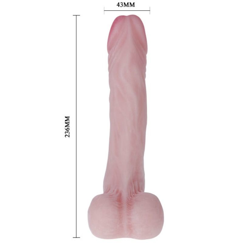 Baile Natural Realistic Cock Dildo | Niks.fi verkkokauppa
