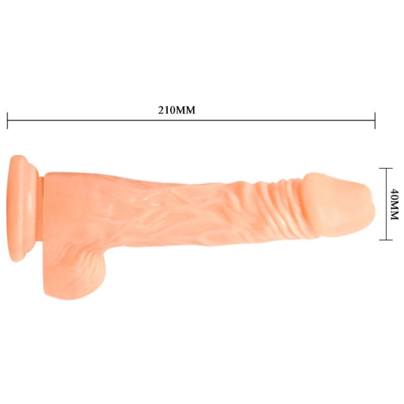 Baile Realistic Cock Dildo With Vibration | Niks.fi verkkokauppa