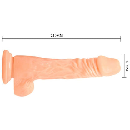 Baile Realistic Cock Dildo With Vibration | Niks.fi verkkokauppa